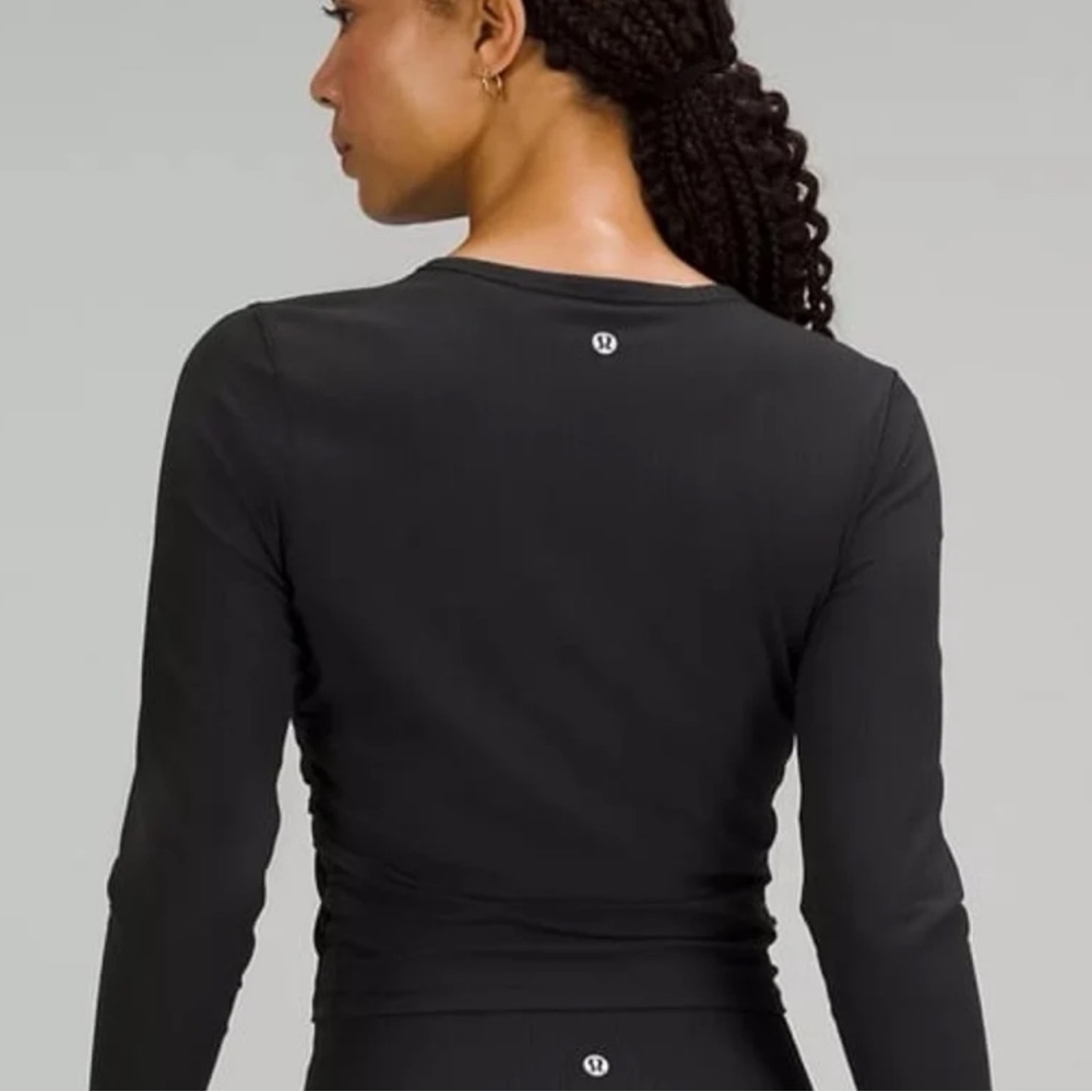 Lululemon All It Takes Ribbed Nulu Long-Sleeve Shirt - Picture 2 of 4